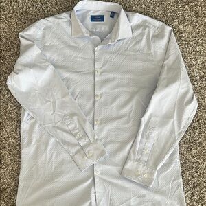 Men's Perry Ellis Blue Dress Shirt